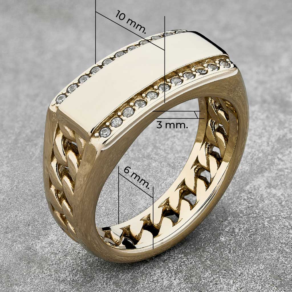 Anillo Apolo Personalizable